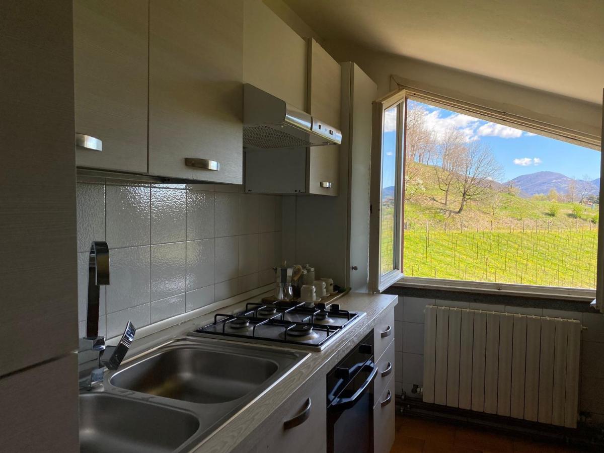 Mansarda In Villa Cenate Sopra ภายนอก รูปภาพ